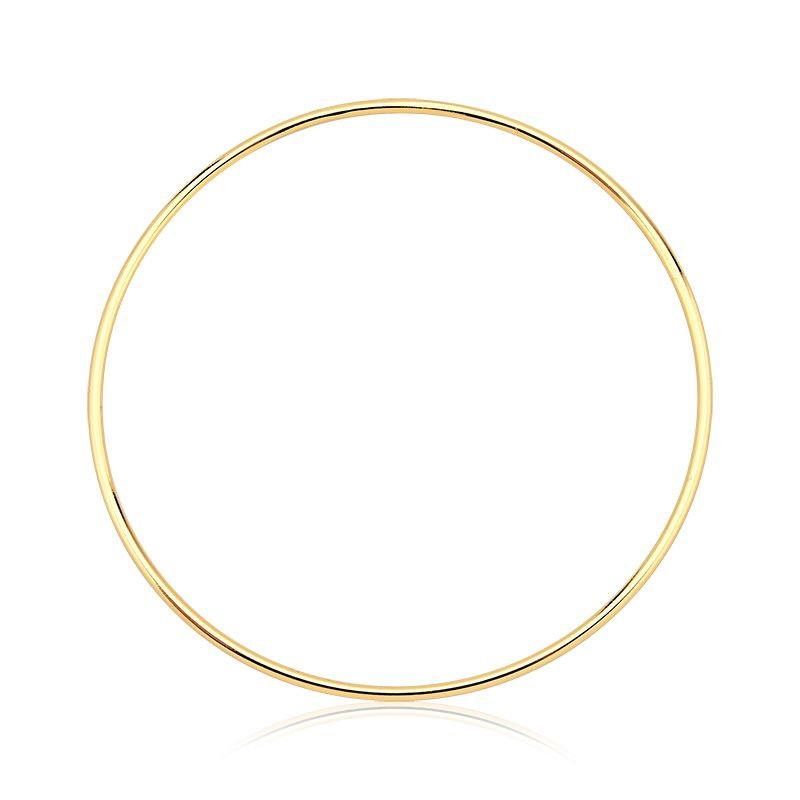 Bracelete Fio Redondo Folheado a Ouro 18k