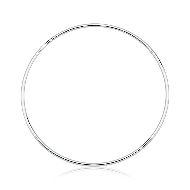 Bracelete Fio Redondo Folheado a Prata 925