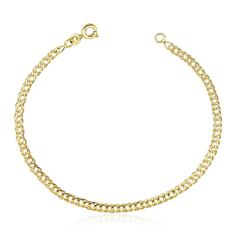 Presente Dia Dos Pais - Pulseira Masculina de Corrente Na Caixinha